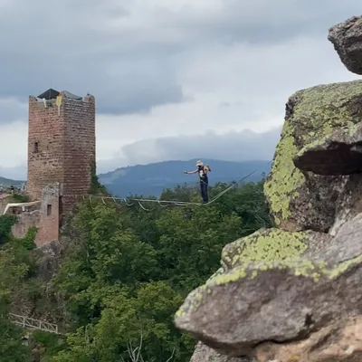 Ribeauvillé accueille les championnats du Monde de Highline 