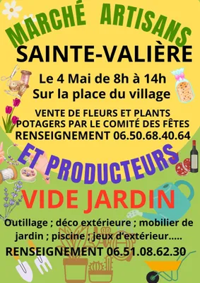 Marché aux fleurs, artisanal et producteurs 