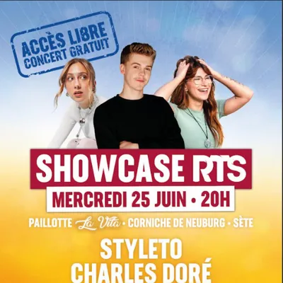 SHOWCASE PRIVÉ RTS A LA VITA DE SÈTE !