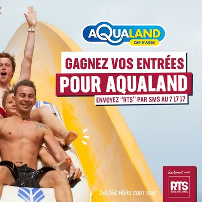 Gagnez vos entrées pour Aqualand août 2025