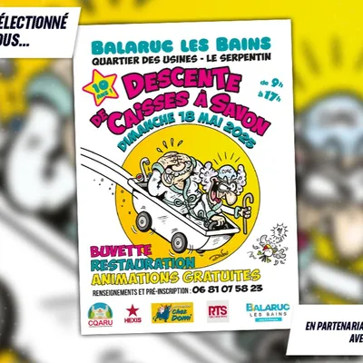Près de Sète : Cette descente de caisses à savon célèbre sa 10e...