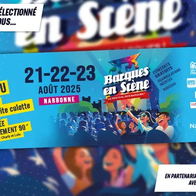 Narbonne : Dadju, La petite culotte, Soirée 90’s : Barques en...
