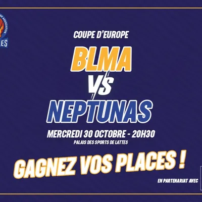 BLMA / Neptunas (coupe d'Europe)