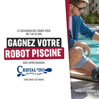 Gagnez votre robot électrique sur batterie Aiper Scuba N1 à...