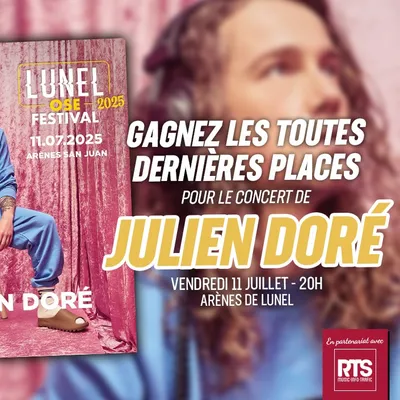 Julien Doré aux Arènes de Lunel