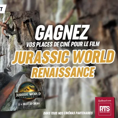 Gagnez vos places de ciné à l'occasion de la sortie de Jurassic...