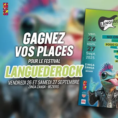Gagnez vos invitations pour le festival Languederock