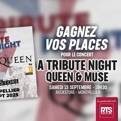 A Tribute Night (Queen & Muse) au Rockstore de Montpellier 