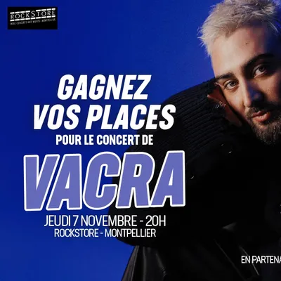 Vacra au Rockstore de Montpellier