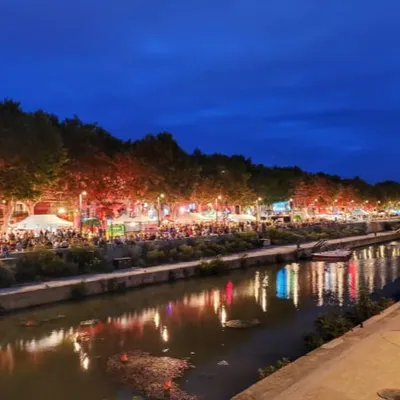 Narbonne : Pierre de Maere, Patrick Fiori et Nuit Incolore têtes...