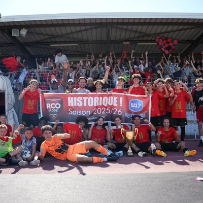 Historique : Le RCO Agde accède au championnat U17 National