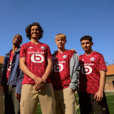 Le LOSC a dévoilé son nouveau maillot à domicile