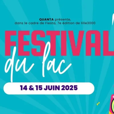 C'est le festival du Lac à Villeneuve d'Ascq 