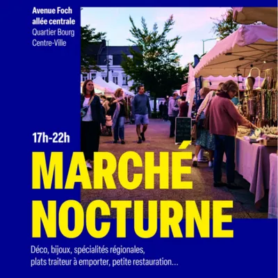 Retour des marchés nocturnes à Marcq-en-Baroeul 