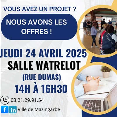 Des postes à pourvoir lors d'un salon à Mazingarbe