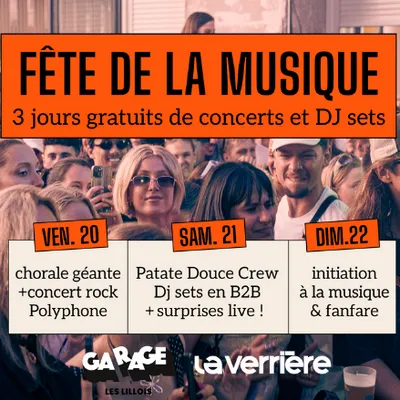 Garage fête la musique pendant 3 jours à Lille ! 