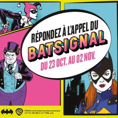 Batman présent à Aushopping Noyelles-Godault ! 