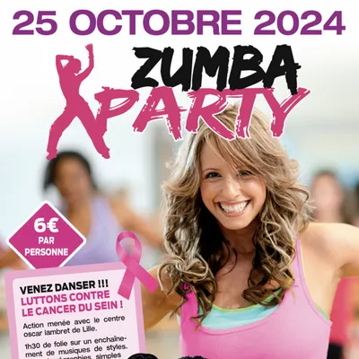 Une Zumba Party pour Octobre Rose à Longuenesse