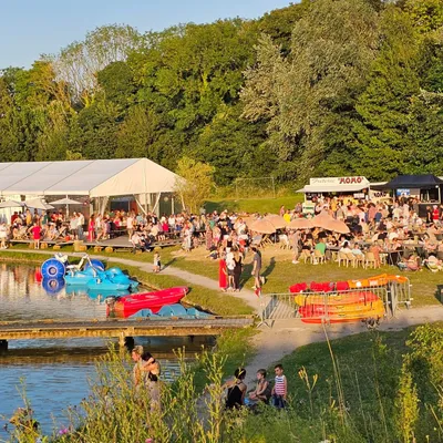 Ambiance guinguette à Barlin ce week-end !