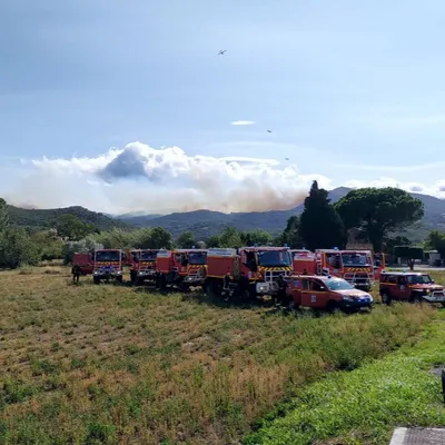 Des pompiers du Lot en renfort dans les Pyrénées-Orientales