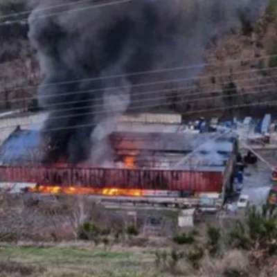 Incendie d'usine de batterie à Viviez : pas de risques selon la...