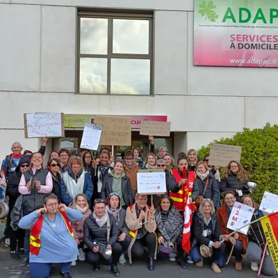 Les aides à domicile de l’ADMR de Corrèze en colère