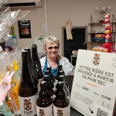 À Varennes, vous pouvez déguster une bière au pain (invendu) !