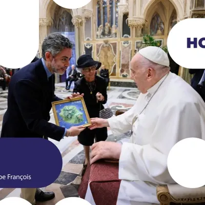 ARCHIVE TOTEM : Manu Payet raconte sa rencontre avec le pape François