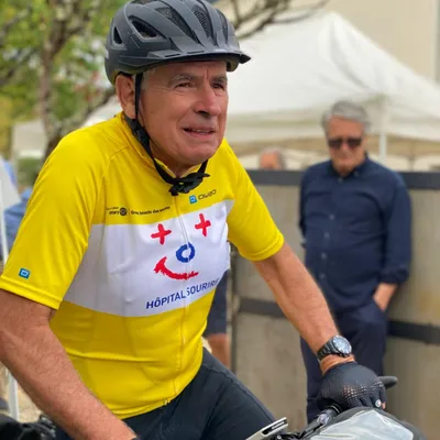 2 000 km à vélo : le défi solidaire de Philippe Sudres