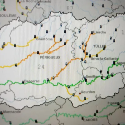 Alerte orange aux crues en Corrèze et en Dordogne
