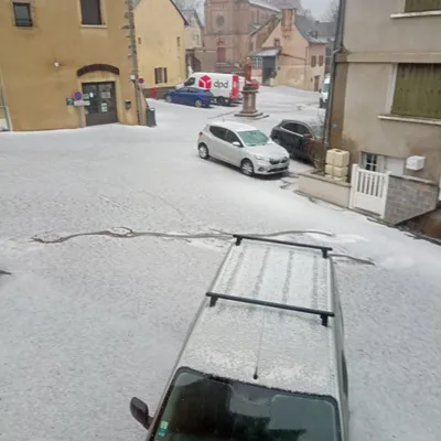 Grêle et orages en Aveyron (photos et vidéo)