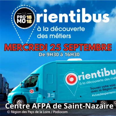 L’Orientibus à l'Afpa à Saint-Nazaire