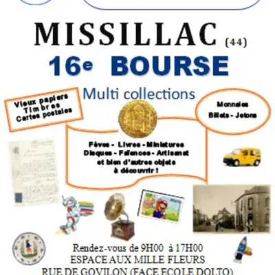 16ème bourse multi-collections à Missillac
