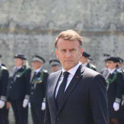 A Caen, l'hommage présidentiel aux victimes de l'attaque d'Incarville