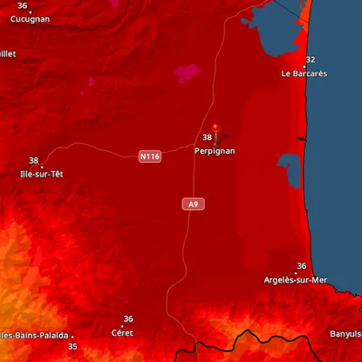 Fortes chaleurs : les Pyrénées-Orientales sous vigilance, feux dans...