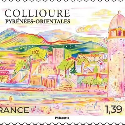 Collioure : Le village préféré des Français s’offre un nouveau timbre