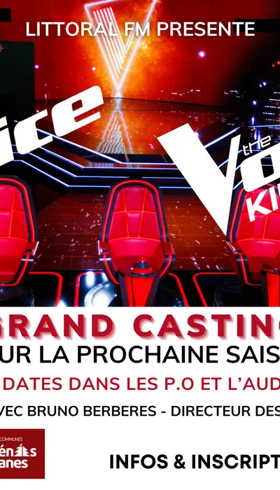 Casting Littoral FM & The Voice 2025 : La route des plus belles voix !