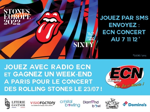 Gagnez un week-end à Paris pour le concert des Rolling Stones