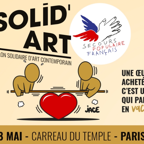 Solid’Art, le salon solidaire s’installe à Paris du 5 au 8 mai