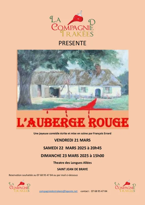 SAINT-JEAN-DE-BRAYE (45) - Théâtre : L'auberge rouge