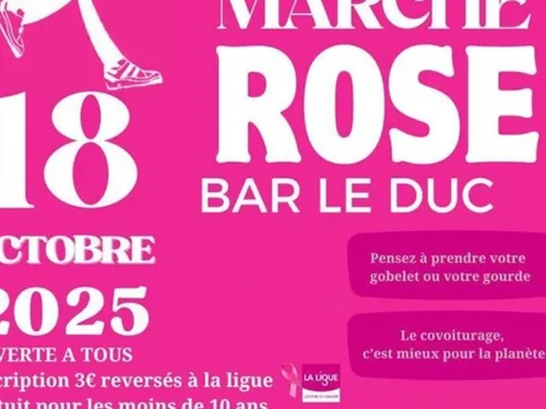 Bar Le Duc : Une marche rose organisée ce samedi