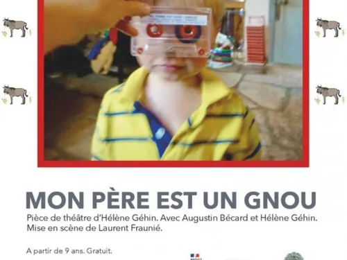 Idée de sortie : « Mon père est un gnou »