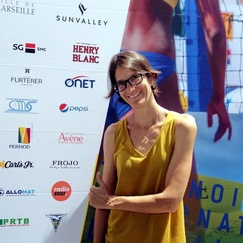 Star Sports avec Marion Castelli, présidente du Tournoi International de Beach Volley des Catalans