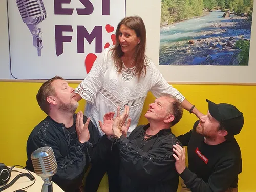 Gøljan sur EST FM (Jean-Baptiste, Olivier et Elouan)