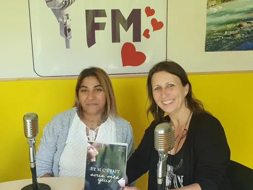 Vasuki WOEHREL, pour la présentation de son roman, sur EST-FM
