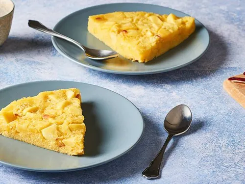 Gâteau aux pommes au micro-ondes