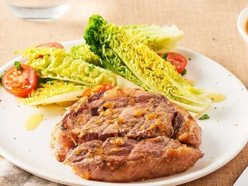 Tournedos de magret de canard marinés à l'abricot