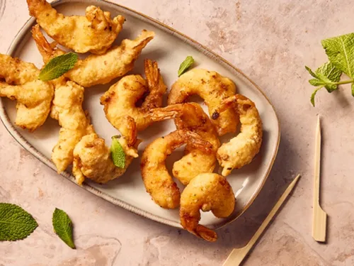 Tempura de crevettes