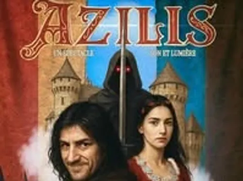 “Azilis” : spectacle médiéval sons & lumières à Viviers‑lès‑Montagnes