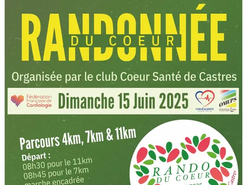  Randonnée du Cœur à Castres : marcher pour sa santé